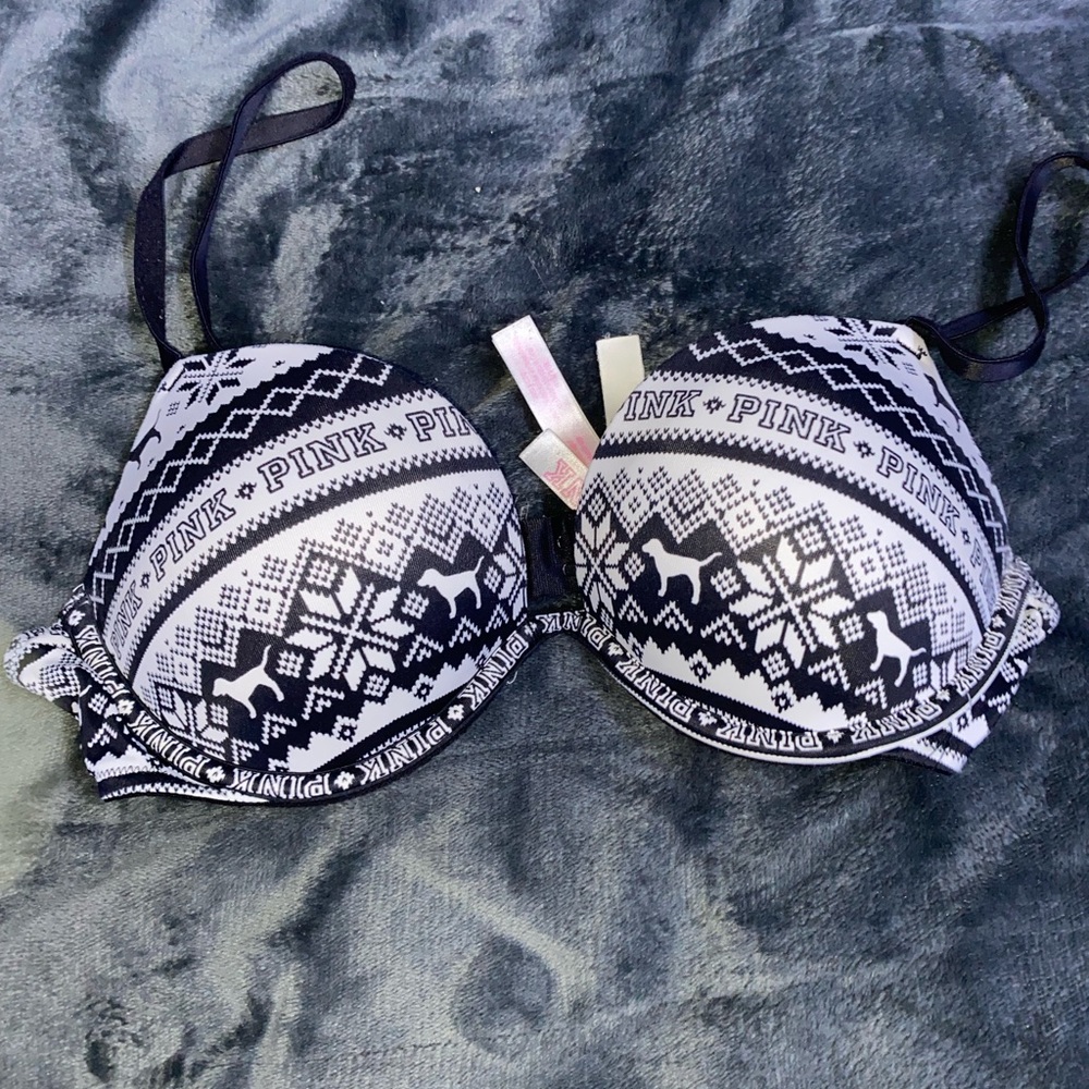 Pink bra